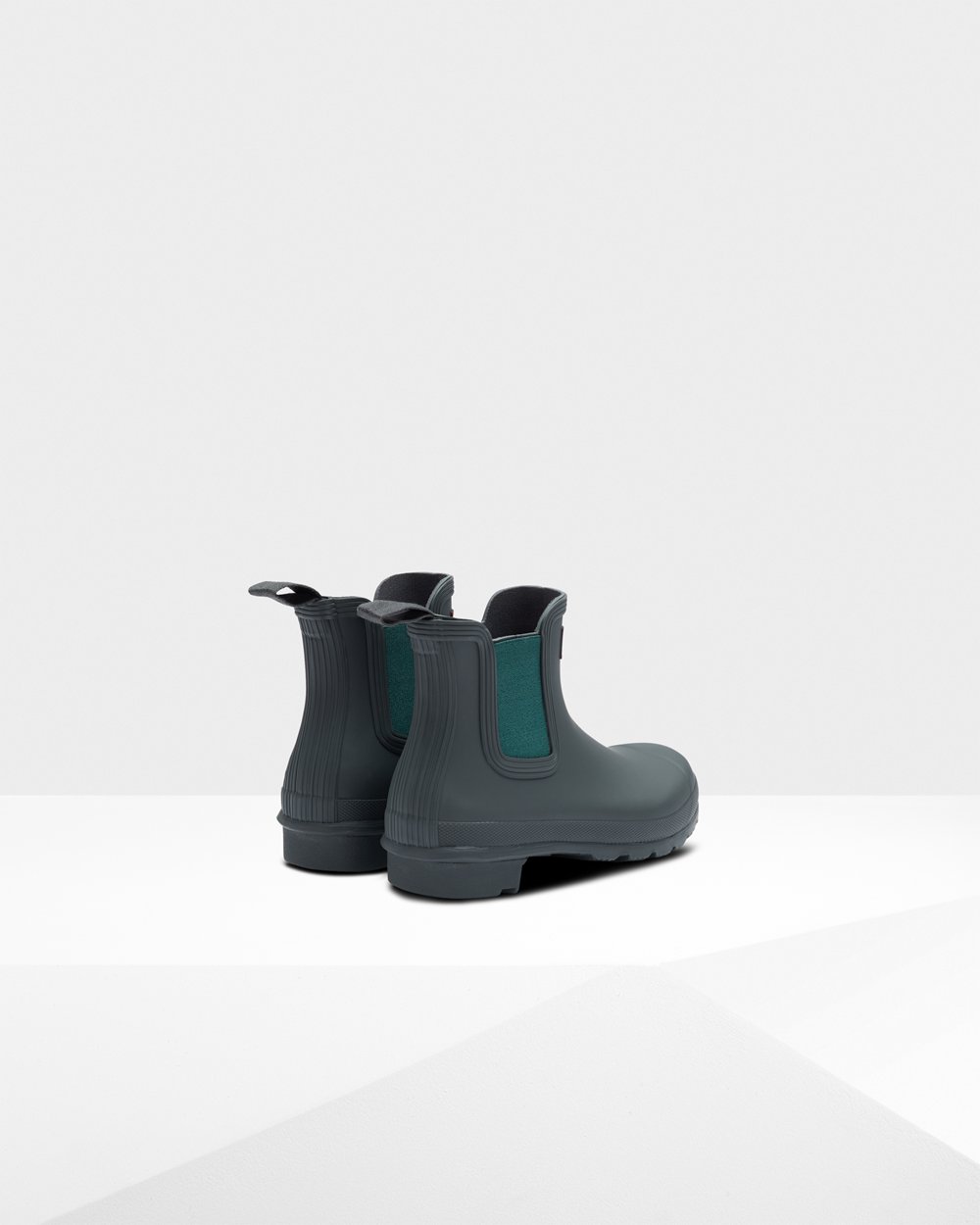 Botas Chelsea Hunter Mujer Verde Oscuro Original 639842-OFH
